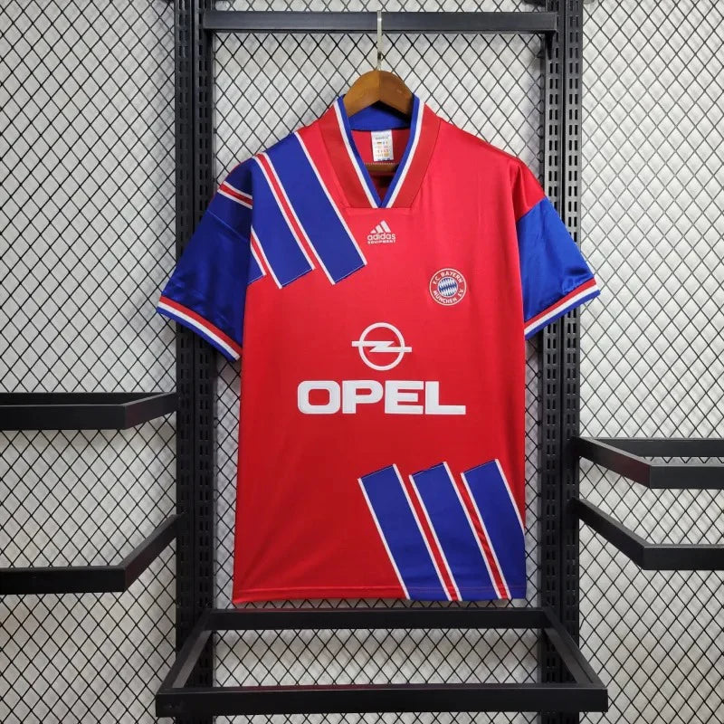 Bayern Munich 1992 Retro Home Short Sleeve Jersey Personalized Rare Collector Klinsmann Effenberg