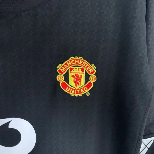 Manchester United 2003-2004 Retro Away Jersey Personalized PL UCL Patch