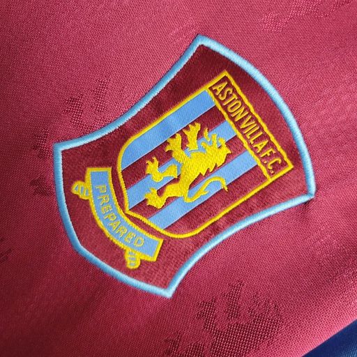Retro Aston Villa 1995-97 Home Jersey Short Sleeve