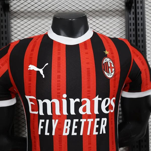 AC Milan 2024-25 Home Jersey Short Sleeve #11 Pulisic