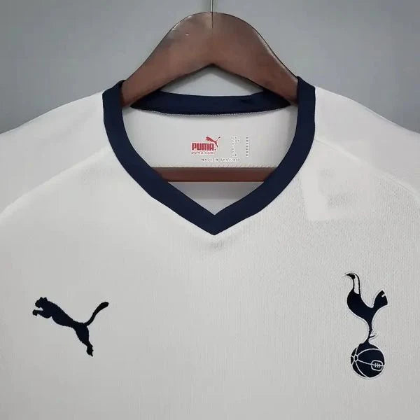 Tottenham Hotspur 2008-2009 Retro Home Jersey #3 Bale Personalized UEFA Cup Patch Rare Collector