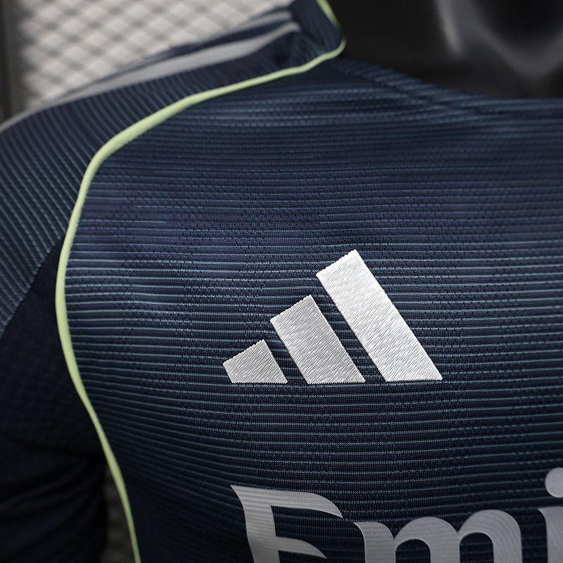 2025/26 Real Madrid Player Version Third Jersey UCL Patch Personalized