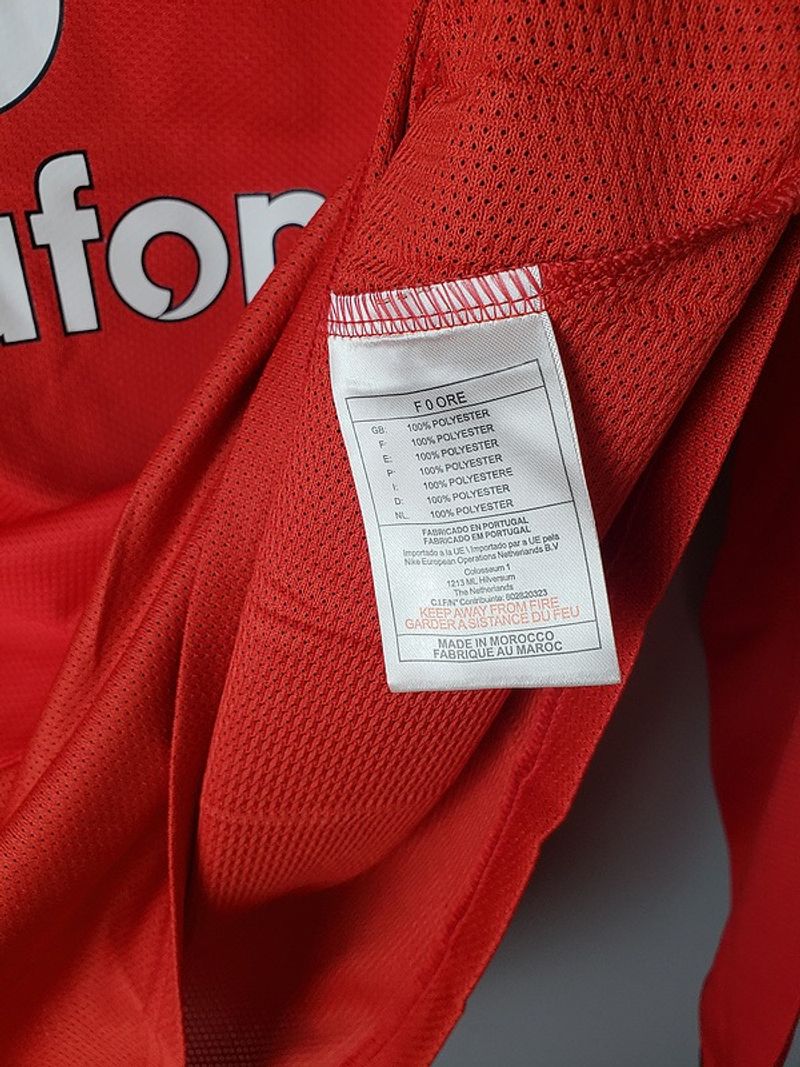 Manchester United 2005-2006 Retro Long Sleeve Jersey #7 Ronaldo Personalized PL UCL Rare