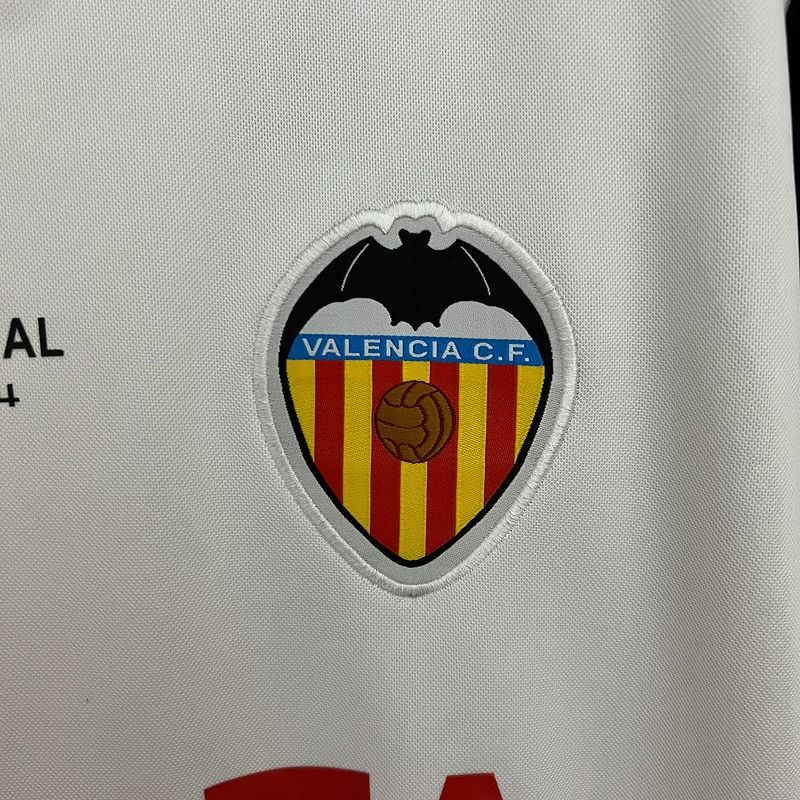 Valencia CF 2003–2004 Retro UEFA Cup Final Jersey – Aimar #21
