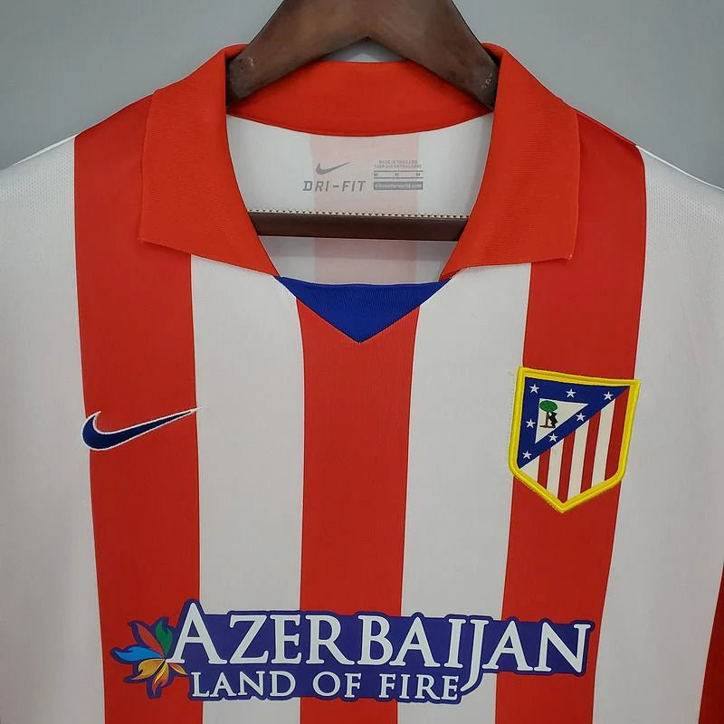 Atlético Madrid 2013-14 Retro Home Jersey – Arda Turan 10 | Short Sleeve | S–2XL