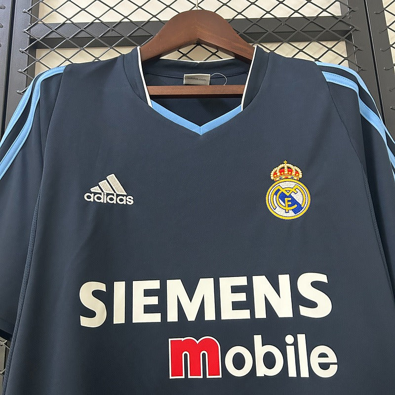 2003/04 Real Madrid Retro Away Navy Blue Jersey #23 Beckham UCL Personalized