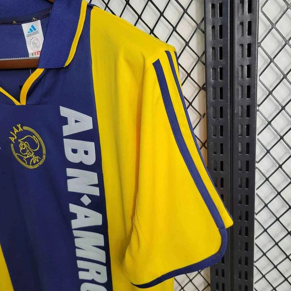 Retro Ajax 2000-01 Away Jersey Short Sleeve Custom