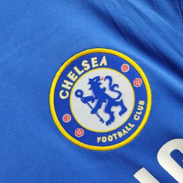 Chelsea FC 2006-2007 Retro Home Short Sleeve Jersey Personalized PL UCL Patch Rare Collector