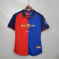 FC Barcelona 1999 Centenary Retro Home Jersey | Custom Name & Number | La Liga & UCL