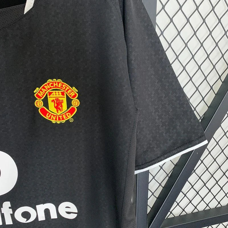 Manchester United 2003-2004 Retro Away Jersey Personalized PL UCL Patch