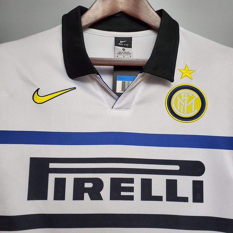 Inter Milan 1998-1999 Retro Away Short Sleeve Jersey Personalized Rare Collector