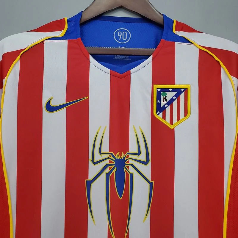 Atlético Madrid 2004-05 Retro Home Jersey – Fernando Torres 9 | Short Sleeve | S–2XL