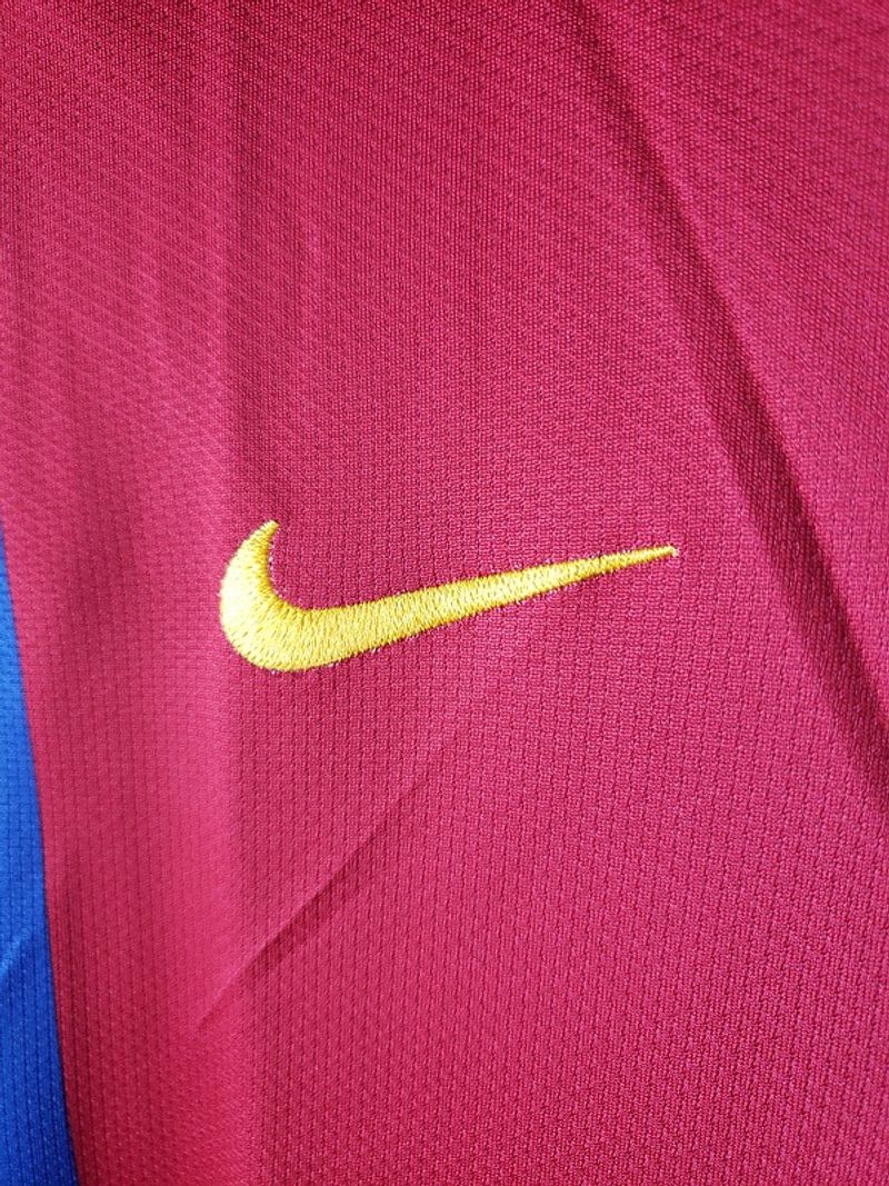 FC Barcelona 2007-08 Retro Home Jersey | #11 Gianluca Zambrotta | La Liga