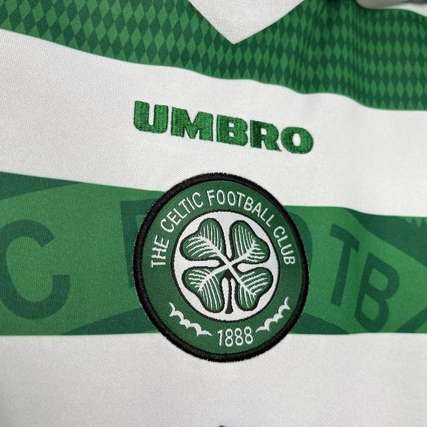 Celtic FC 1997-1999 Retro Home Jersey Personalized