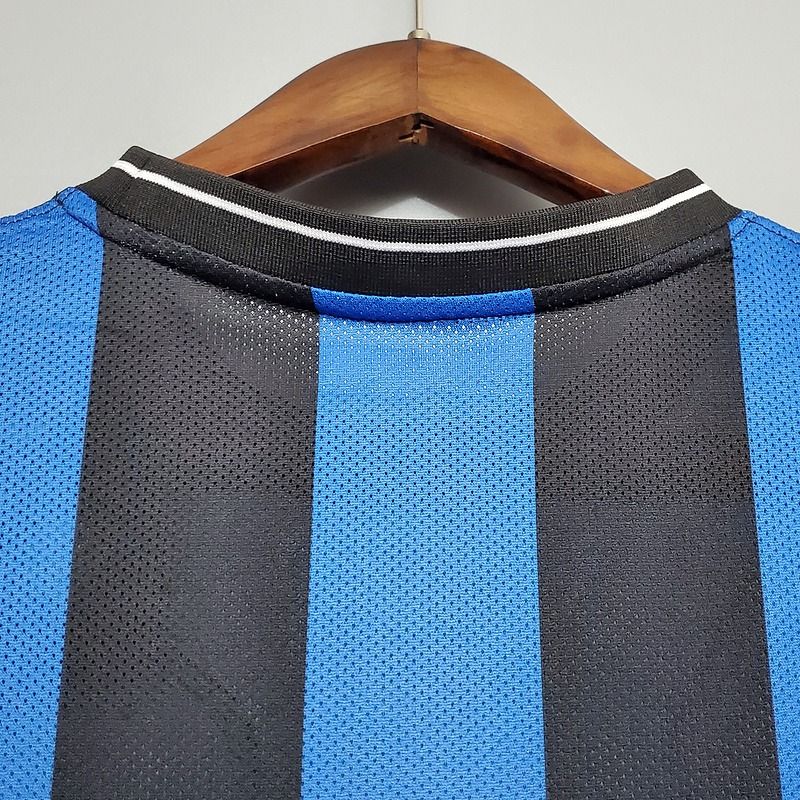 Inter Milan 2009-2010 Retro UCL Final Home Short Sleeve Jersey Personalized Rare Treble