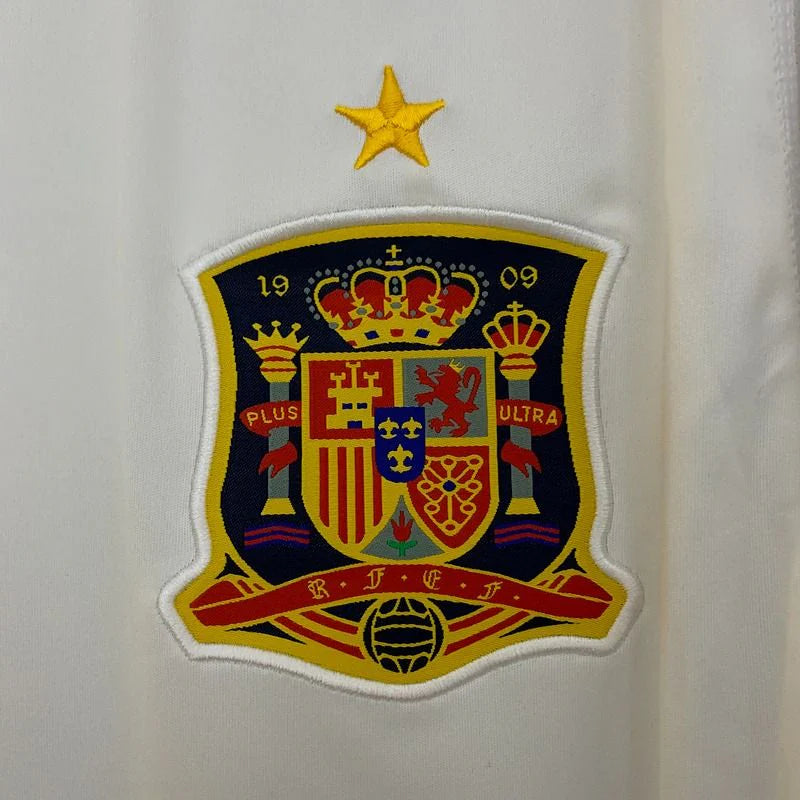 Spain 2011 Away Jersey – Alonso #14 White Retro