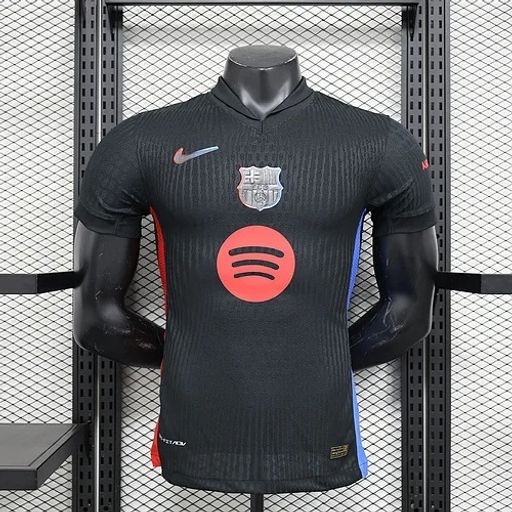 FC Barcelona 2024-25 Black Professional Jersey | #19 Lamine Yamal | La Liga