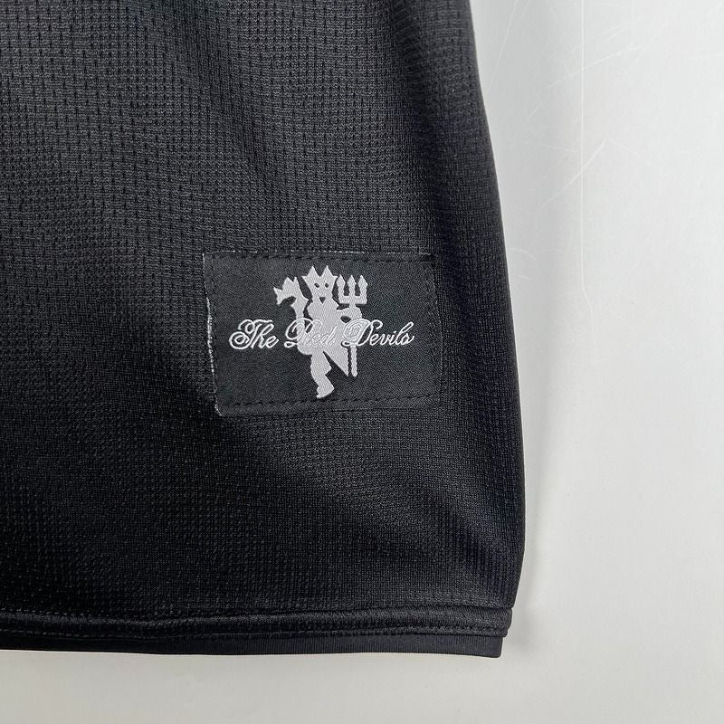 Manchester United 2007-2008 Retro Away Short Sleeve Jersey Personalized PL UCL Patch Rare