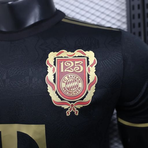 Bayern Munich 2025–2026 Black Player Jersey – 125th Anniversary