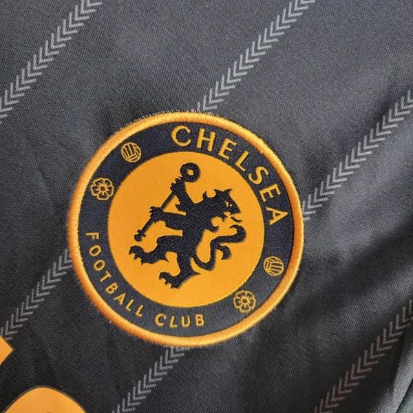 Chelsea FC 2010-2011 Retro Away Short Sleeve Jersey Personalized PL UCL Patch