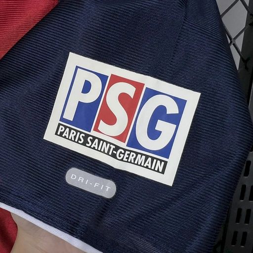 PSG 2001-2002 Retro Home Short Sleeve Jersey #21 Ronaldinho Personalized Rare Collector