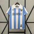 Malaga CF 2012-2013 Retro Home Short Sleeve Jersey Personalized La Liga UCL Patch Rare Collector