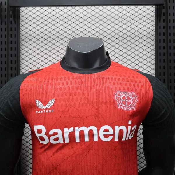 2024/25 Bayer Leverkusen Home Jersey Player Version #10 Wirtz Bundesliga