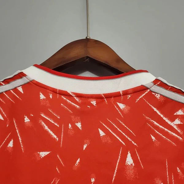 1989-1991 Liverpool Retro Red Home Short Sleeve Jersey Classic Kit