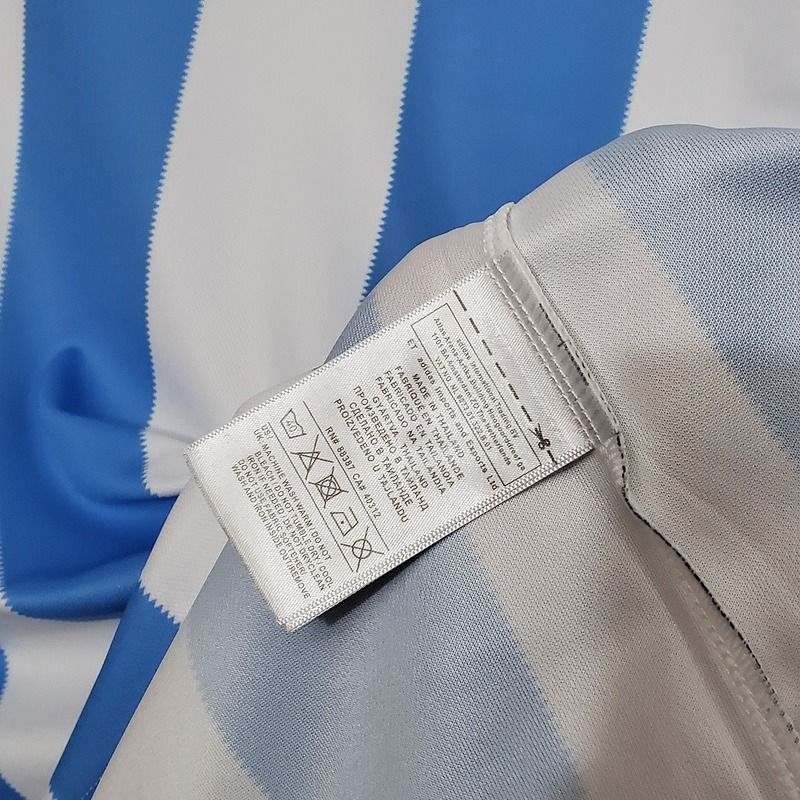 Argentina 1986 World Cup Home Retro Short Sleeve Jersey #10 Maradona Personalized S-2XL