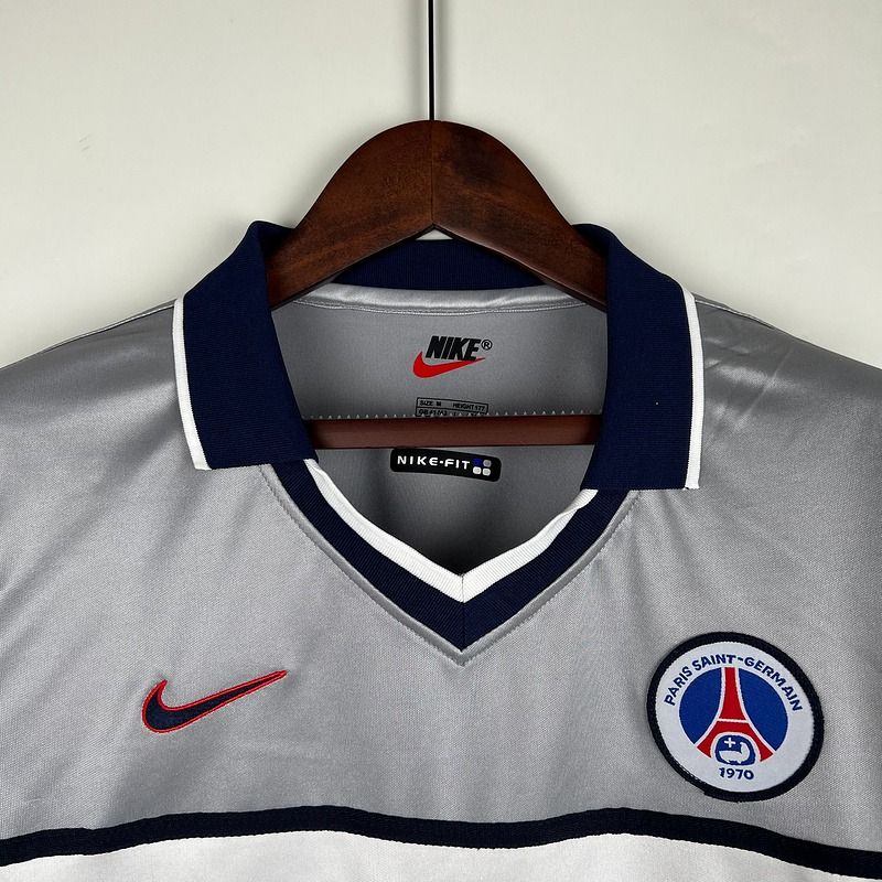 Paris Saint-Germain 1999-2000 Retro Away Short Sleeve Jersey Personalized Rare Collector