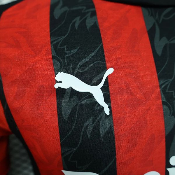 AC Milan 2025-26 Home Jersey Short Sleeve Custom