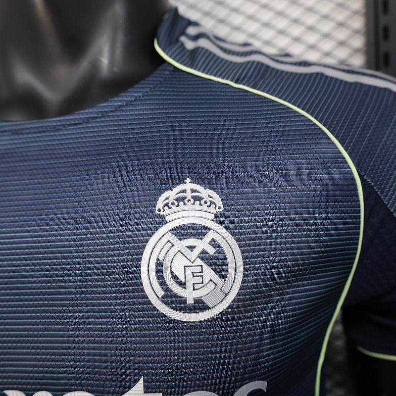 2025/26 Real Madrid Player Version Third Jersey UCL Patch Personalized