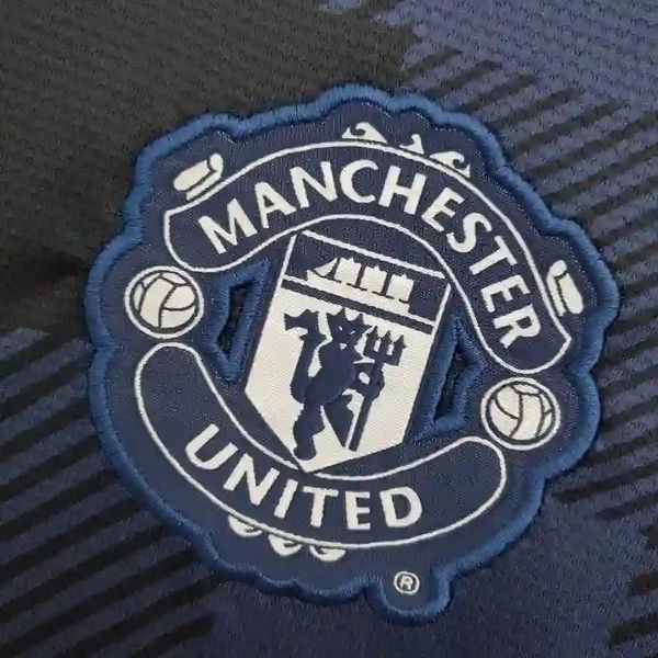 Manchester United 2013-2014 Retro Away Short Sleeve Jersey Personalized UCL PL Patch Rare