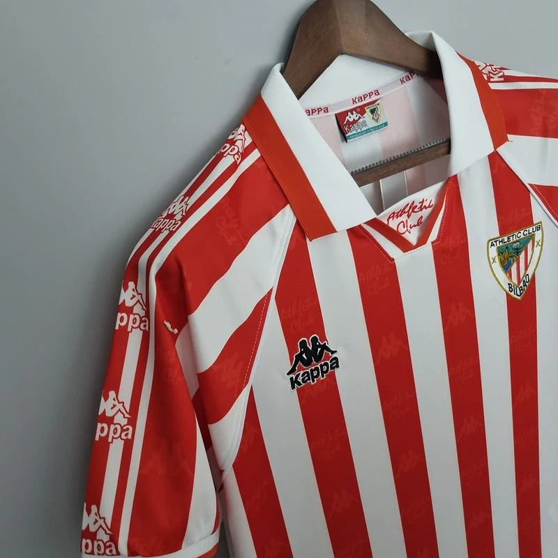Retro Athletic Bilbao 1995-97 Home Jersey Short Sleeve