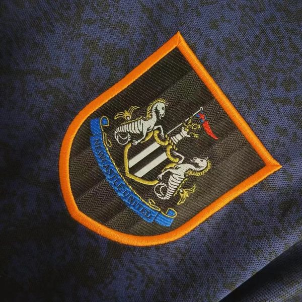 Newcastle United 1997-1998 Retro Away Short Sleeve Jersey Personalized Rare Collector