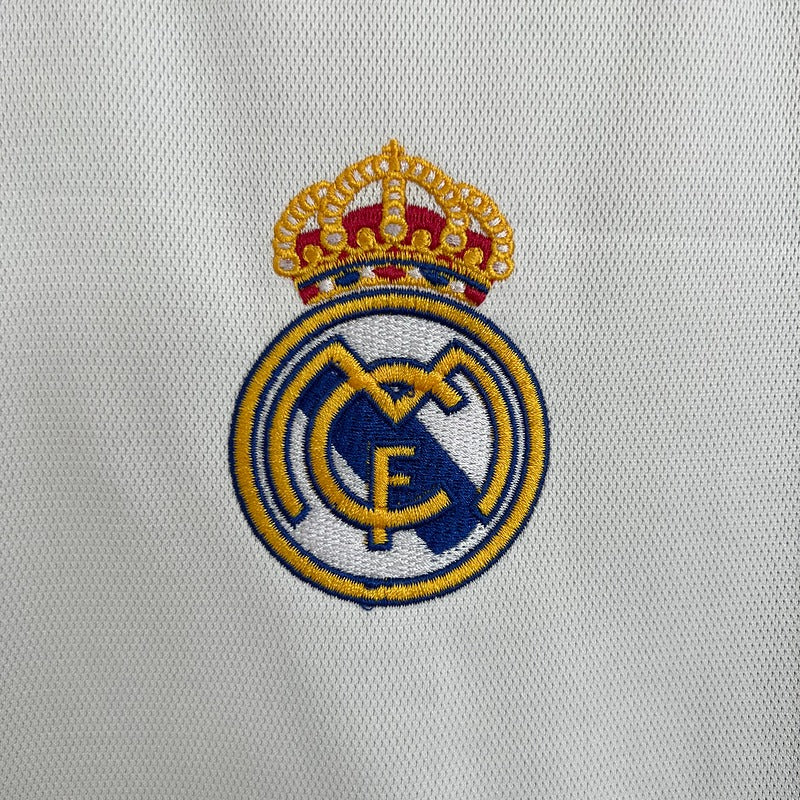 2023/24 Real Madrid Player Version Home White Jersey UCL Patch Personalized