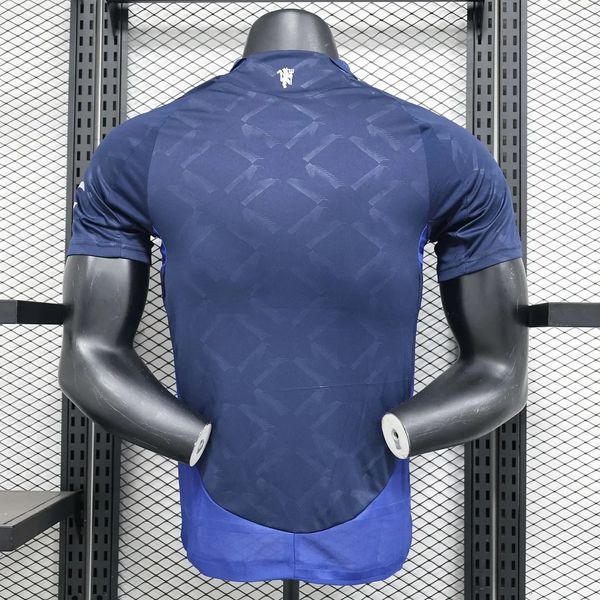 Manchester United 2024-2025 Away Short Sleeve Jersey Europa League Personalized PL UEL Patch