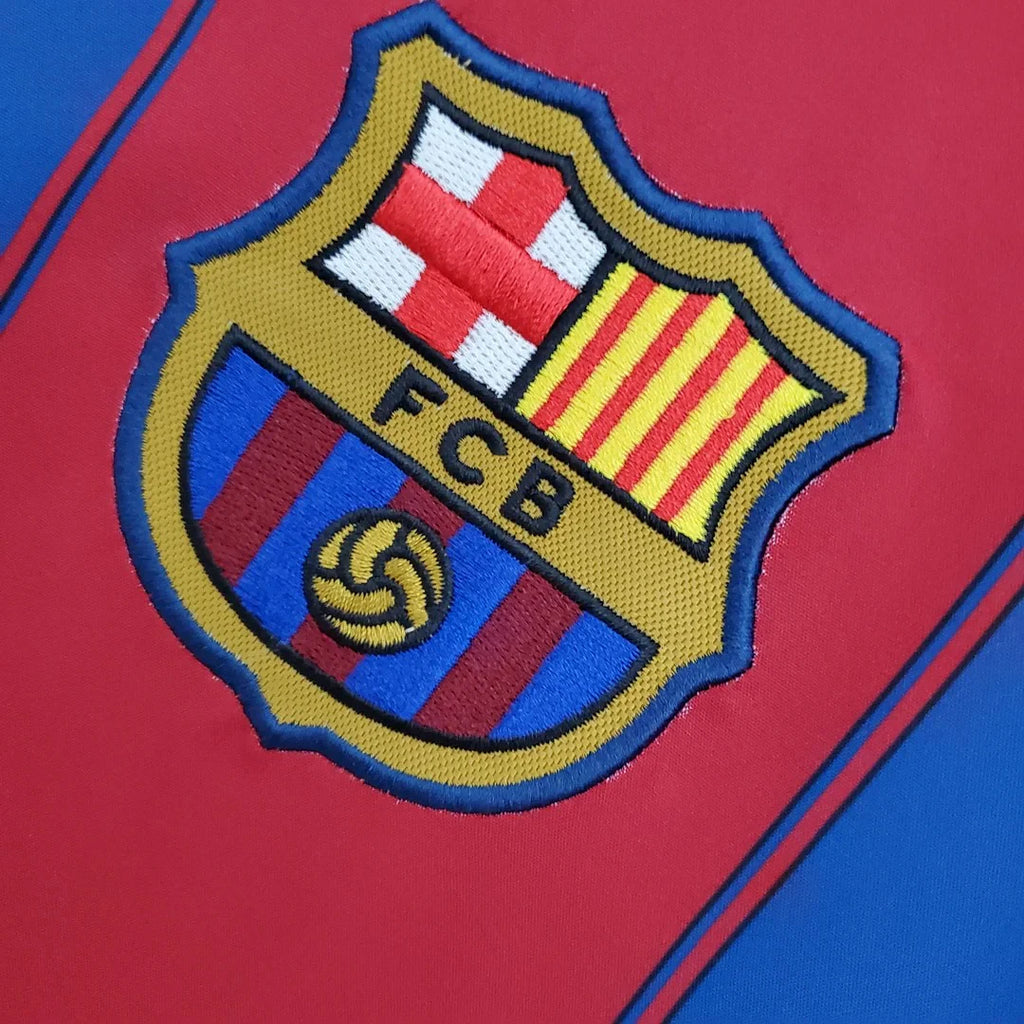 FC Barcelona 2003-04 Retro Home Jersey | Custom Name & Number | La Liga