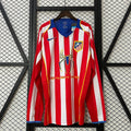 Atlético Madrid 2004-05 Retro Home Jersey | Long Sleeve | S–2XL