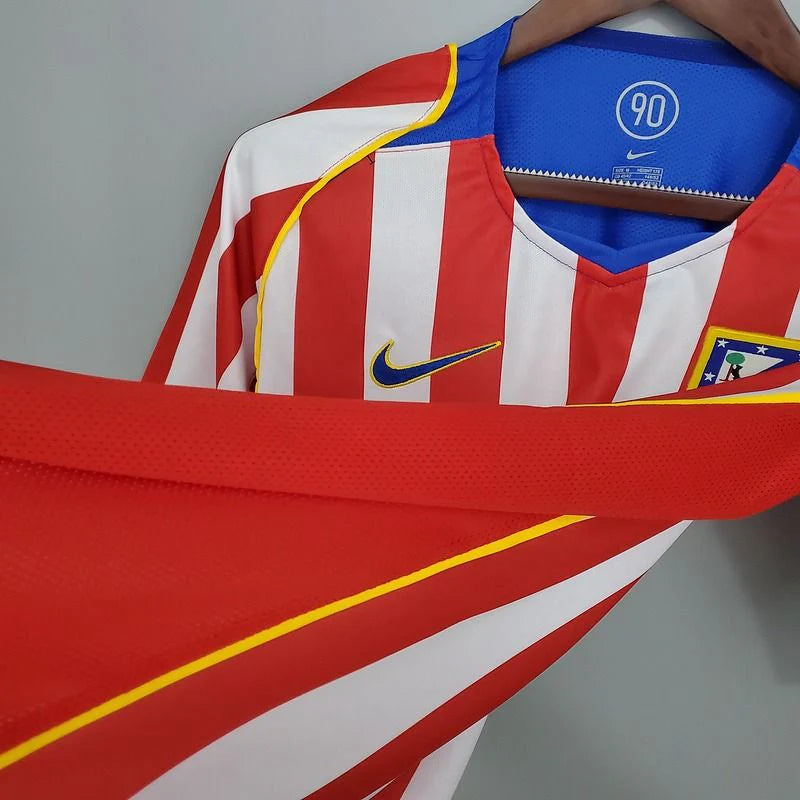 Atlético Madrid 2004-05 Retro Home Jersey – Fernando Torres 9 | Short Sleeve | S–2XL