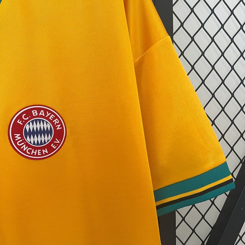 Bayern Munich 1993-1995 Retro Away Short Sleeve Jersey Personalized Rare Collector Klinsmann Matthaus