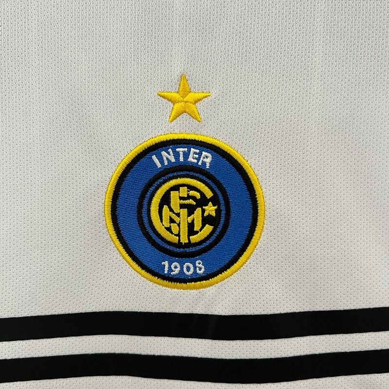 Inter Milan 2004-2005 Retro Away Short Sleeve Jersey Personalized Serie A UCL Patch