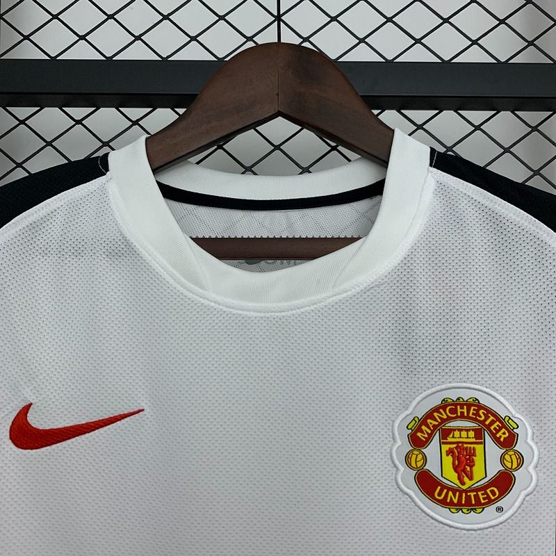 Manchester United 2010-2011 Retro Away Jersey #17 Nani Personalized PL Patch Rare