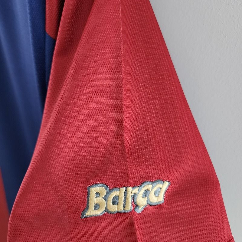 FC Barcelona 1998-99 Retro Home Jersey | #11 Rivaldo
