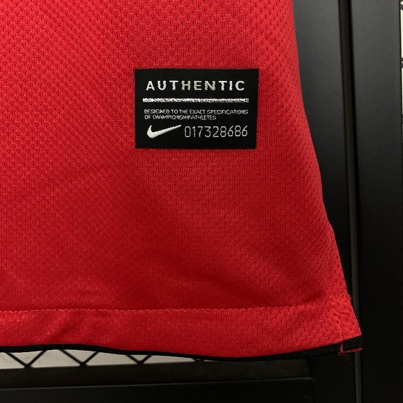 Manchester United 2010-2011 Retro Home Short Sleeve Jersey #10 Rooney Personalized UCL Rare