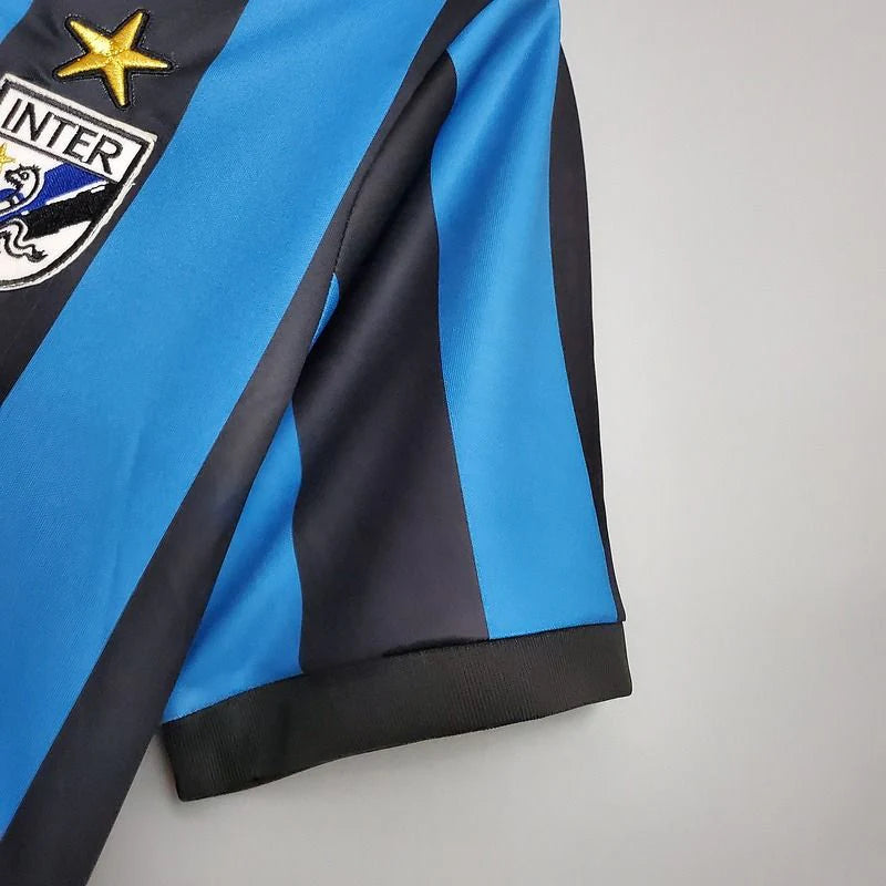 Inter Milan 1988-1990 Retro Home Short Sleeve Jersey #3 Massimo Tarantino Personalized Rare Collector