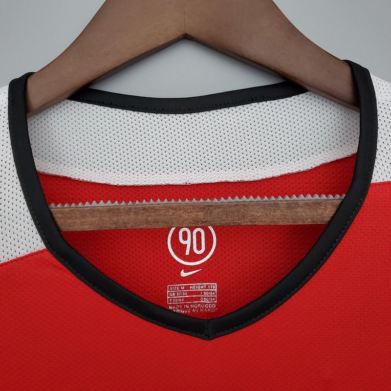 Manchester United 2005-2006 Retro Home Short Sleeve Jersey Personalized UCL PL Patch Rare