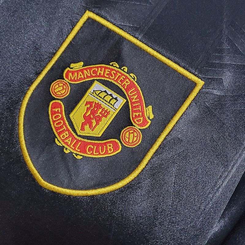 Manchester United 1993-1994 Retro Away Short Sleeve Jersey Personalized Rare Cantona Double