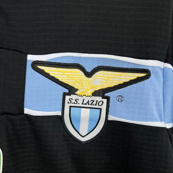 SS Lazio 1998-1999 Retro Away Short Sleeve Jersey #10 Mancini Serie A Patch Personalized Rare