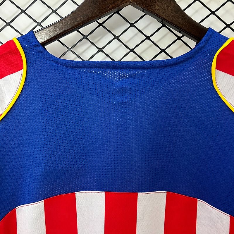 Atlético Madrid 2004-05 Retro Home Jersey | Long Sleeve | S–2XL